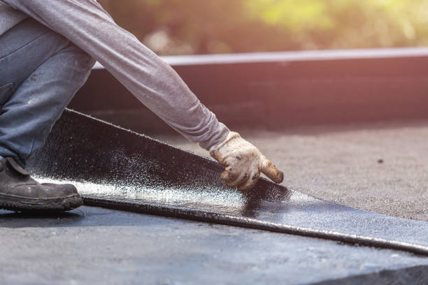 Professional Basement Waterproofing technician working in New Market, AL
